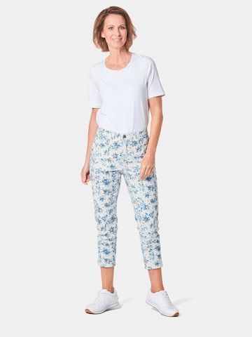 Coupe slim Pantalon Goldner en bleu