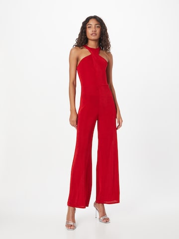 WAL G. - Jumpsuit en rojo: frente