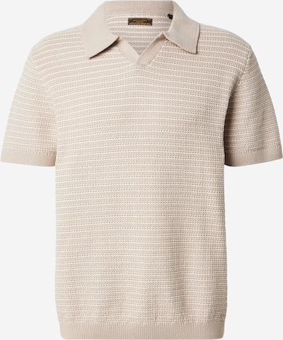 Jack & Jones Premium Pulover 'JPRBLUASHER' u taupe siva / bijela, Pregled proizvoda
