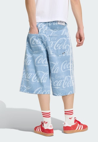 ADIDAS ORIGINALS Широкий Джинсы 'Coca-Cola Classic' в Синий