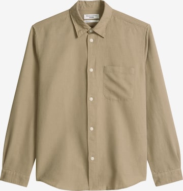 Marc O'Polo DENIM Button Up Shirt in Brown: front