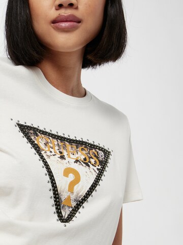 T-shirt GUESS en blanc