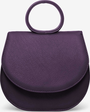 Gretchen Shoulder Bag 'Ebony Mini Loop' in Purple: front