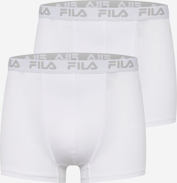 Boxers FILA en blanc : devant