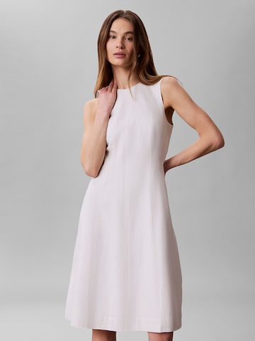 Calvin Klein Jeans Jurk in Wit