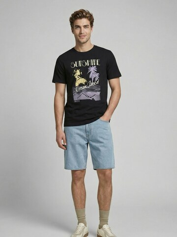 JJ Rebel Tričko 'JREBMASON' - Čierna