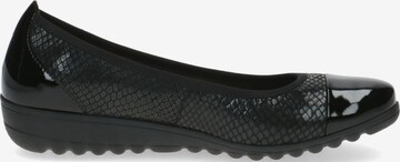 CAPRICE Ballet Flats in Black