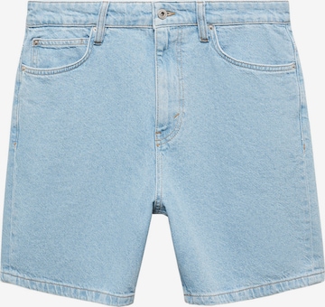 MANGO MAN Regular Shorts 'Tetuan' in Blau: predná strana