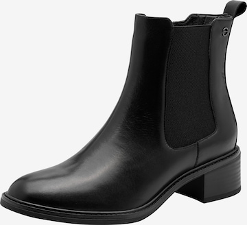 Bottines Tamaris en noir : devant