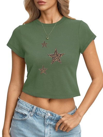 GORHEY Shirt in S/Regular in de kleur Groen, Productweergave