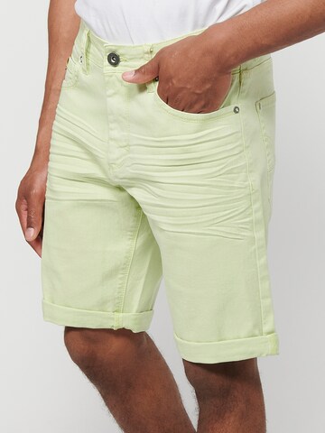 Regular Pantalon chino KOROSHI en vert