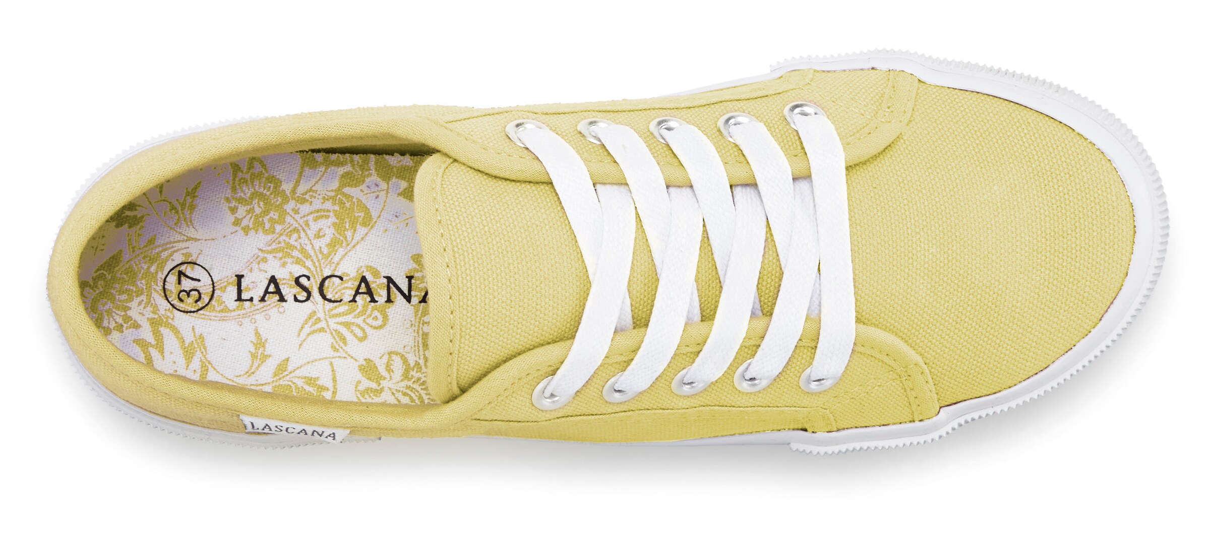 LASCANA Platform trainers in Yellow
