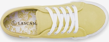 LASCANA Sneakers in Yellow