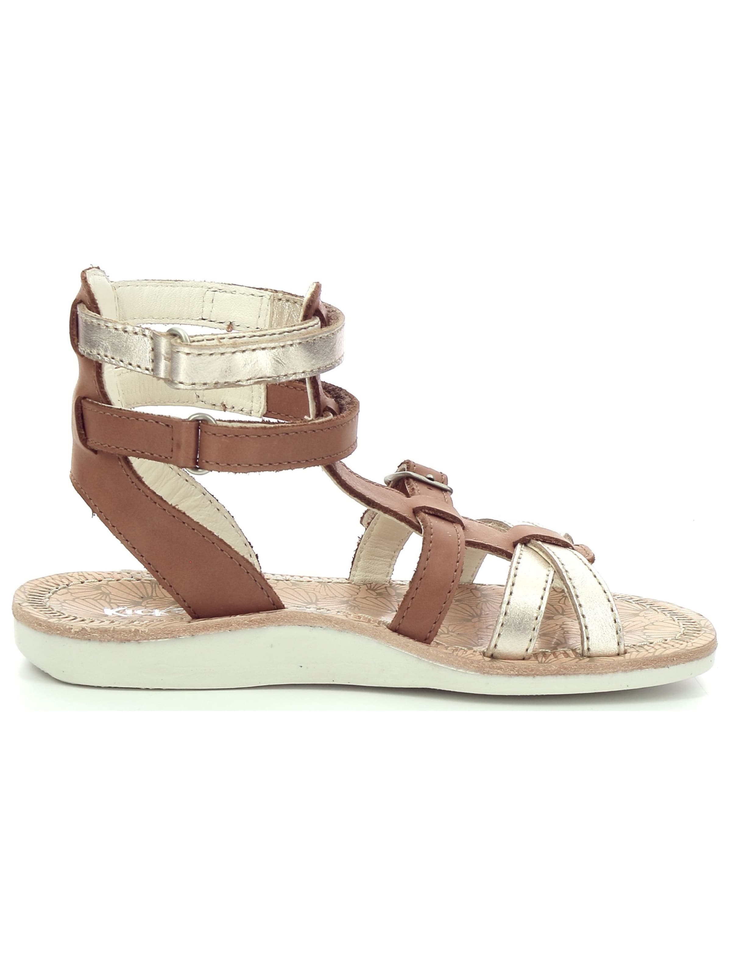 Kickers Sandale in Braun