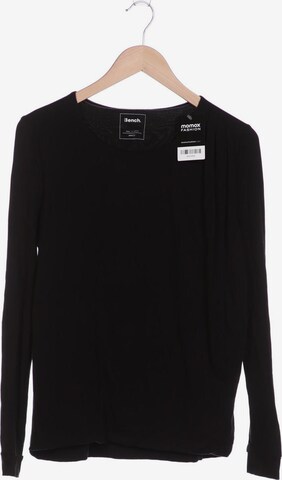 BENCH Langarmshirt S in Schwarz: predná strana