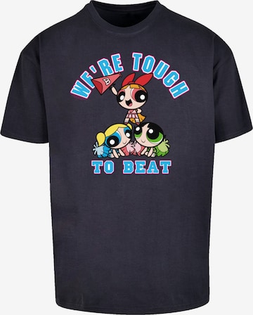 T-Shirt 'Powerpuff Girls Tough To Beat' F4NT4STIC en bleu : devant