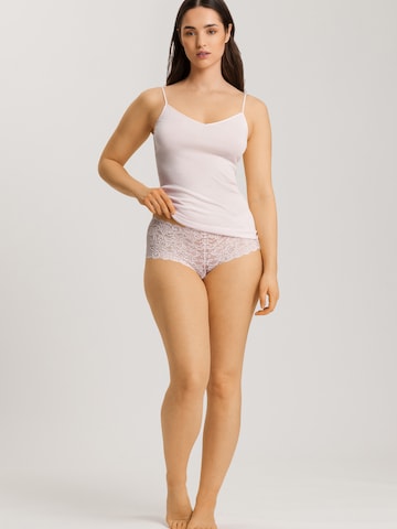 Hanro - Top ' Cotton Seamless ' em rosa