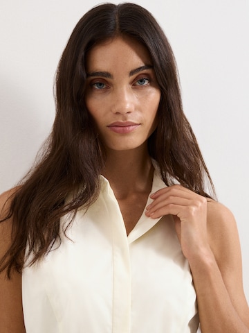 Phase Eight Dress in White: front