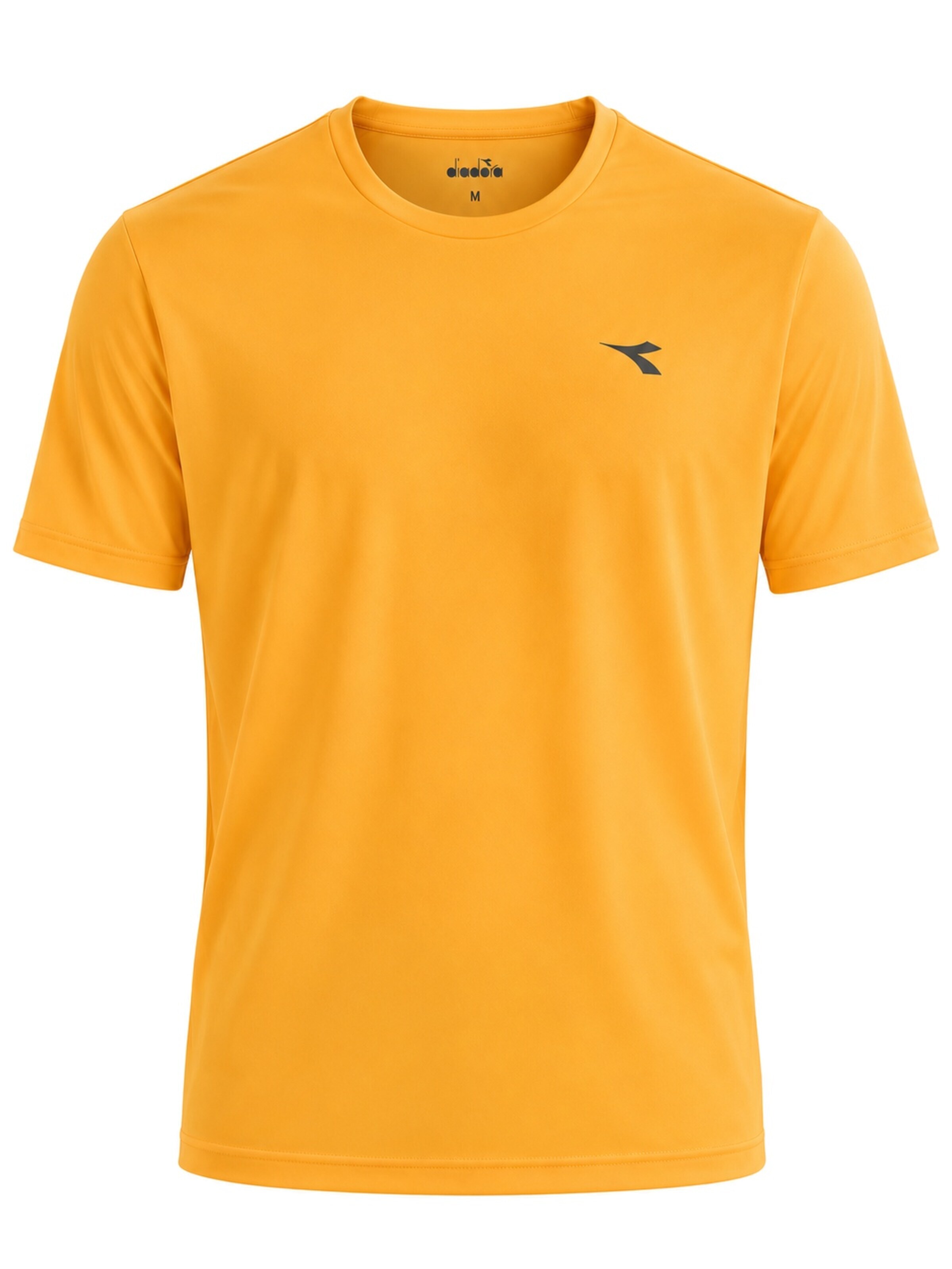 dzeltens Diadora T-Krekls: no priekšpuses