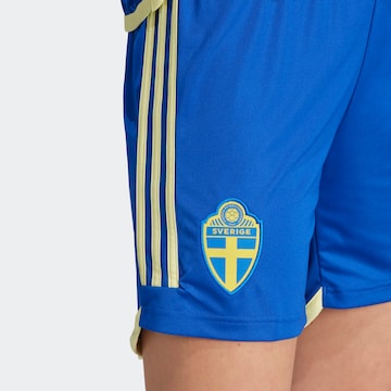Loosefit Pantalon de sport 'Schweden Frauenteam 23' ADIDAS PERFORMANCE en bleu