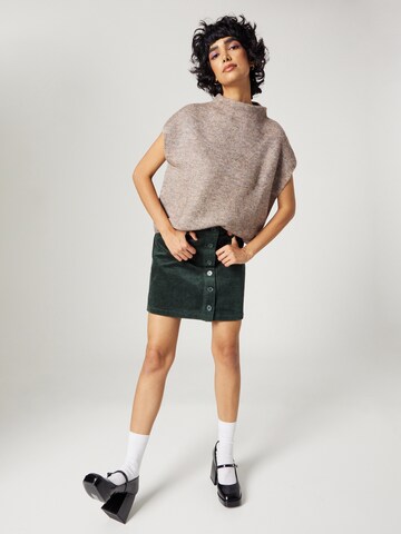 florence by mills exclusive for ABOUT YOU Sweater 'Wisteria' in Brown