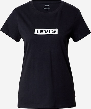LEVI'S ® T-shirt 'The Perfect Tee' i svart: framsida