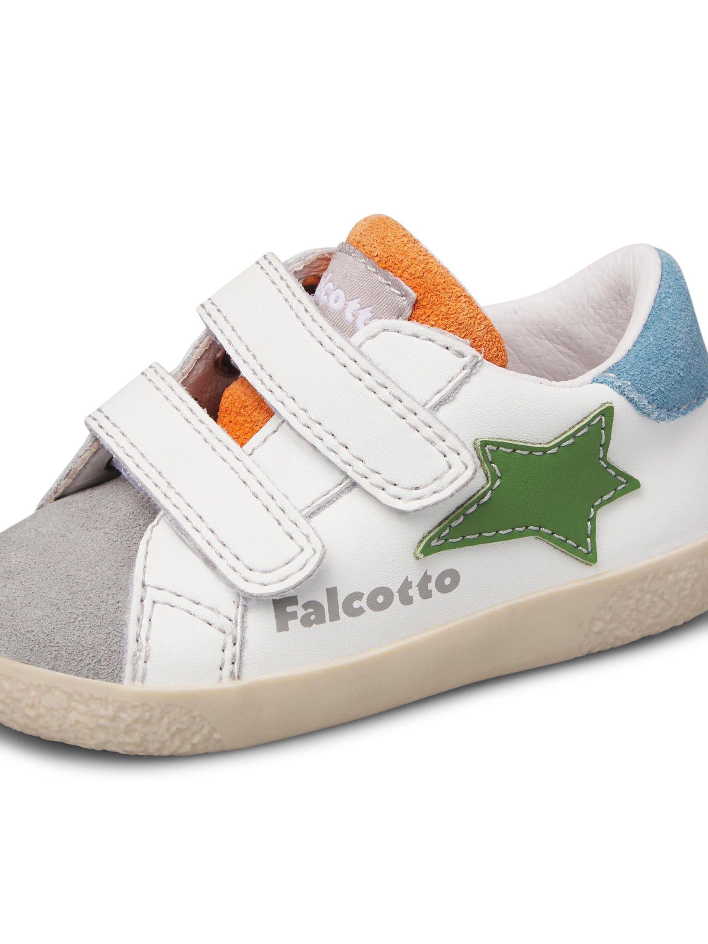 Falcotto Lage schoen 'ALNOITE 2 VL.' in Wit: voorkant