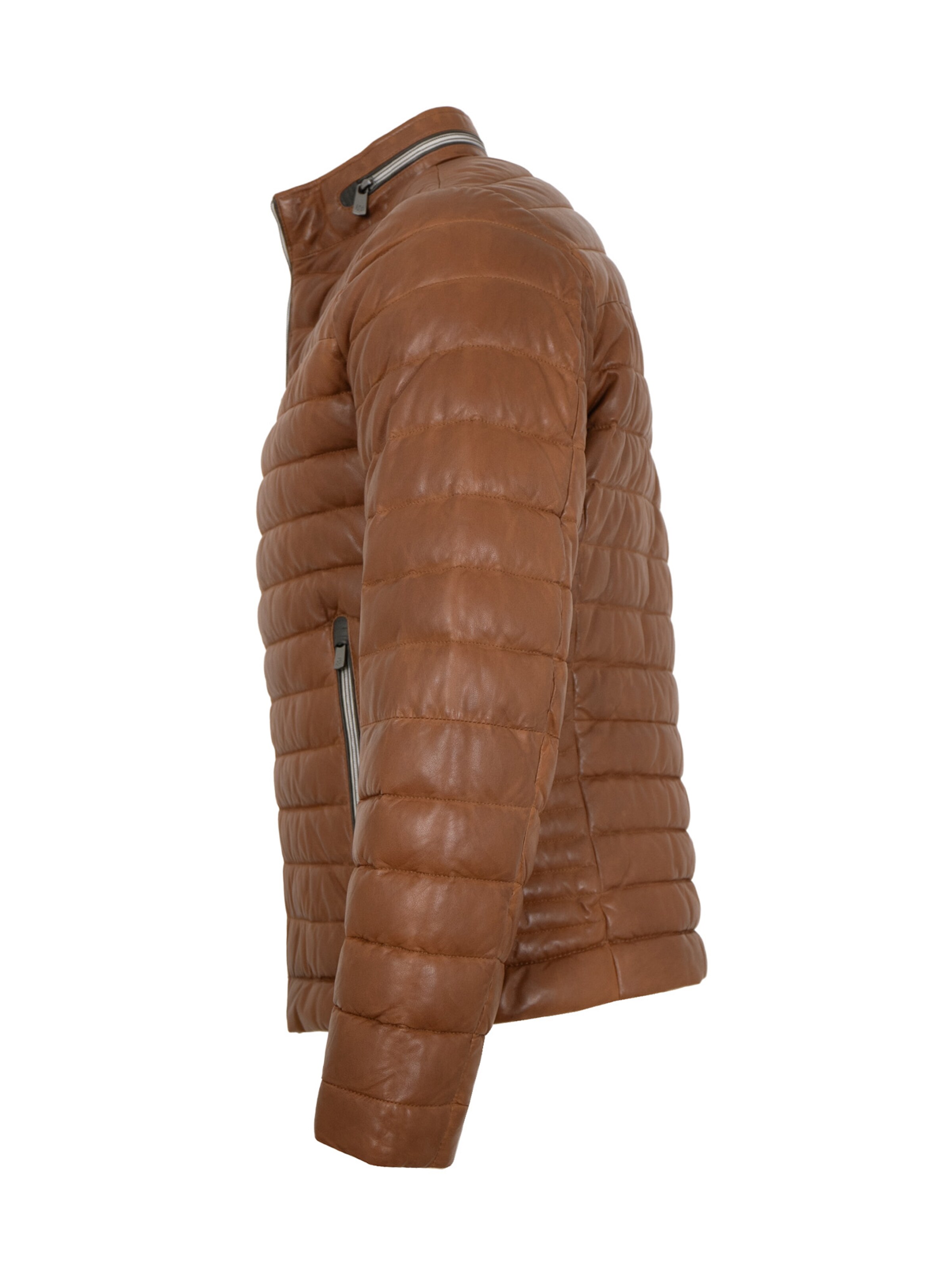 MILESTONE Between-Season Jacket 'MSCortino' in Brown