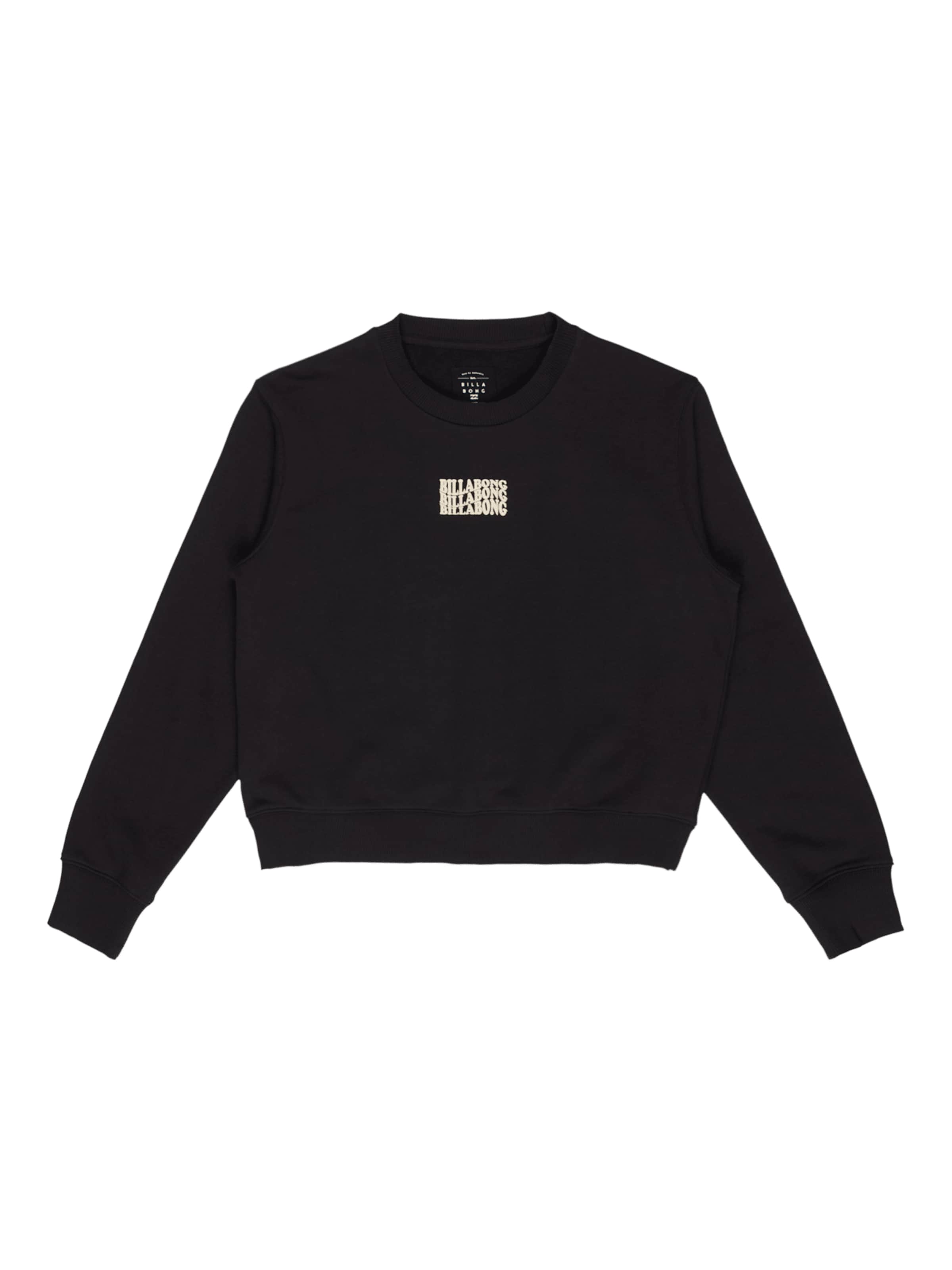 BILLABONG Sweatshirt 'Family Tree' in Black: front
