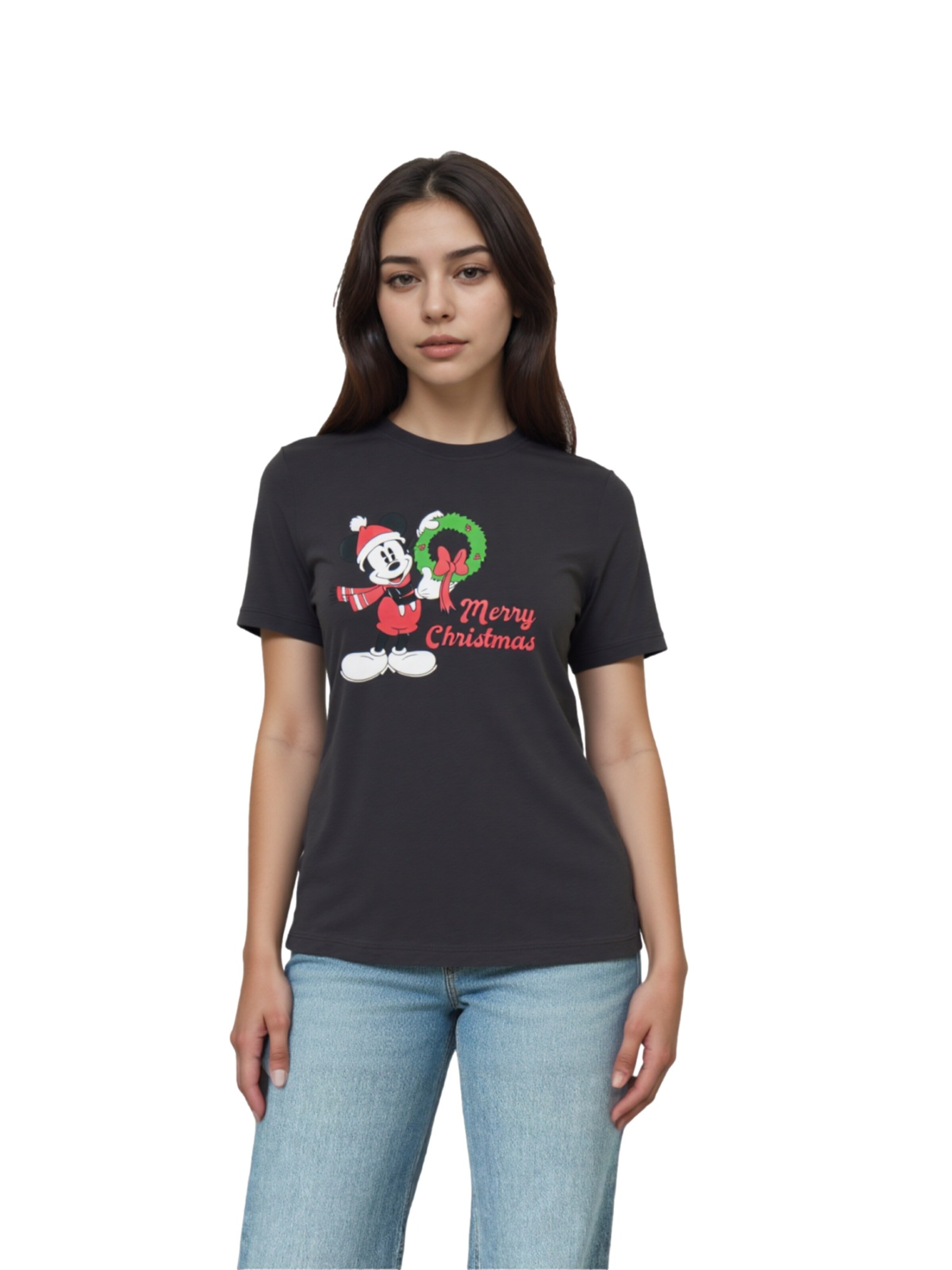 ONLY T-Shirt in Grau: Vorderseite