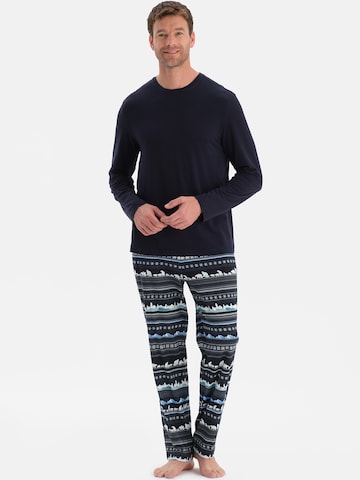 Dagi - Pijama largo en azul