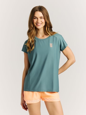 PROTEST Performance shirt 'PRTMagia' in Green