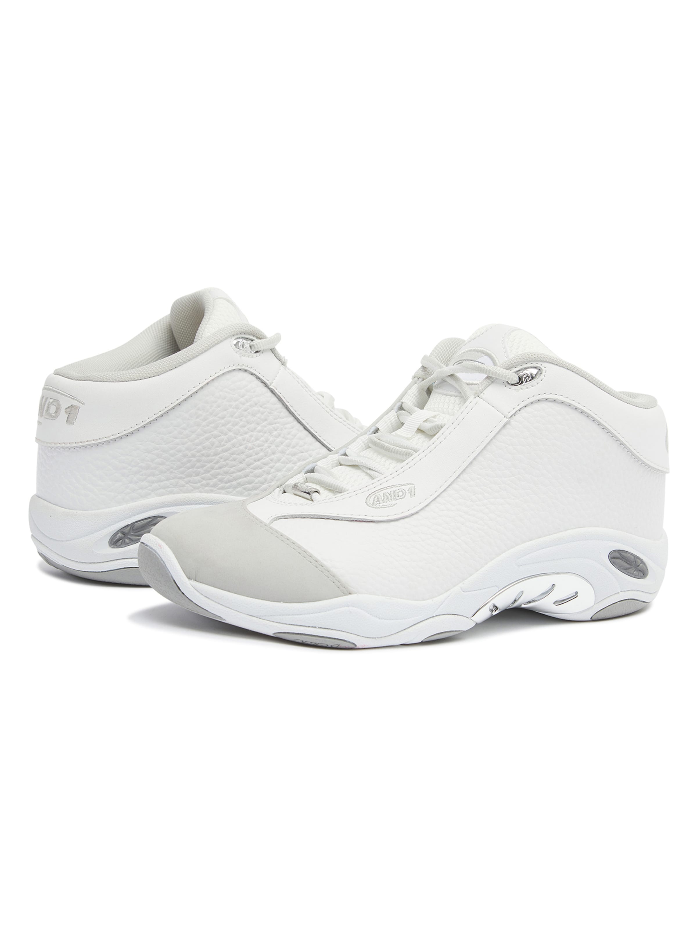 AND1 Magas szárú sportcipők 'Tai Chi' - ezüst