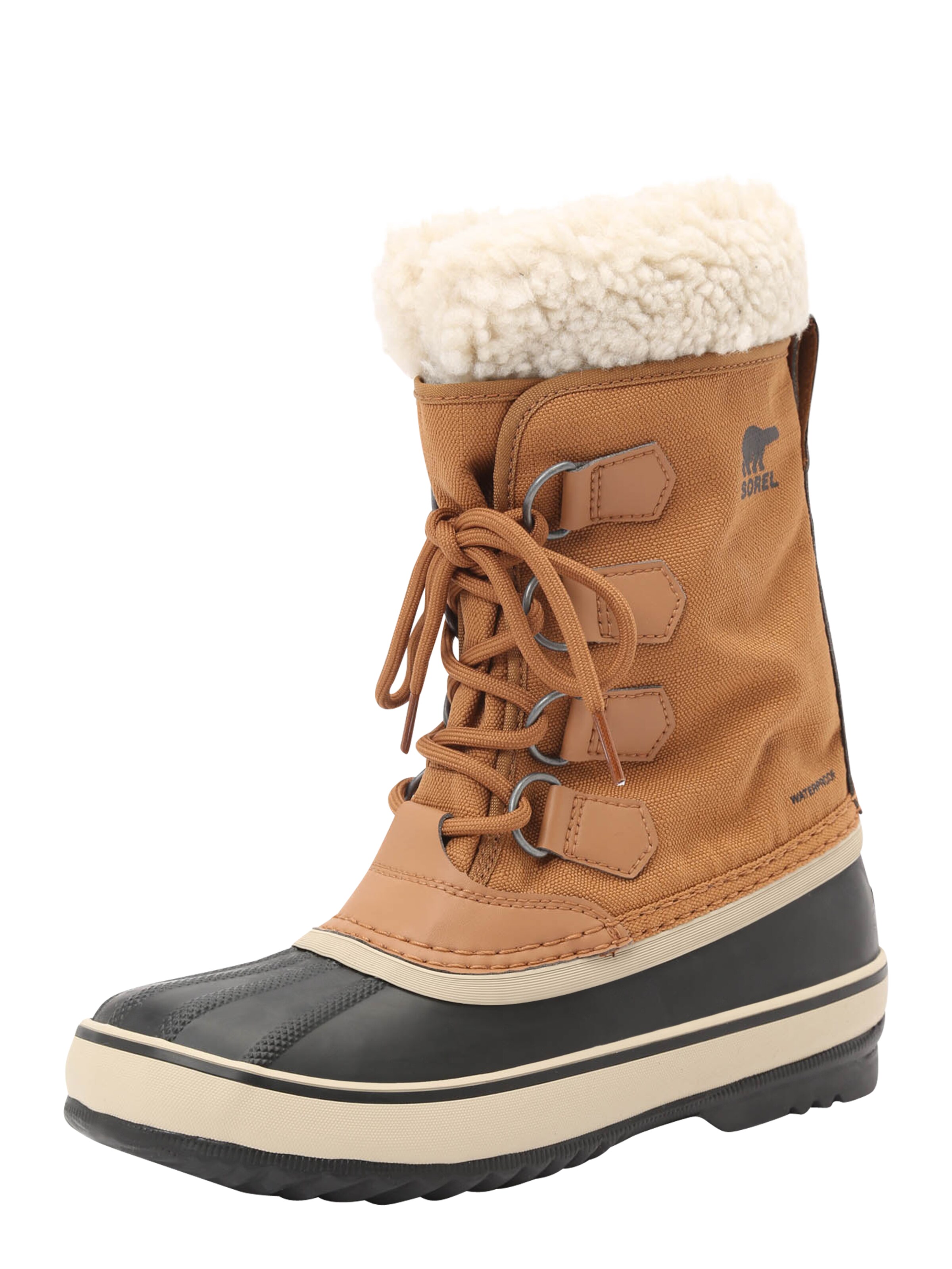 SOREL Snowboots 'Winter Carnival' in Braun: Vorderseite