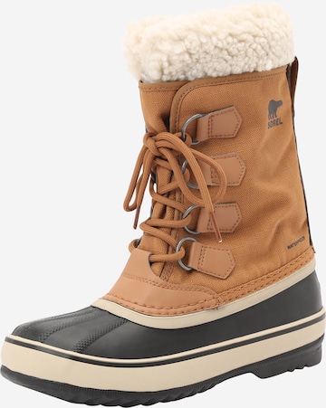 SOREL Škornji za v sneg 'Winter Carnival' | rjava barva: sprednja stran