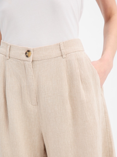 MSCH COPENHAGEN Pleat-front trousers ' Viana Ginia ' in 36 in Mottled grey, Item view