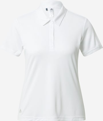 ADIDAS GOLF Performance Shirt in White: front