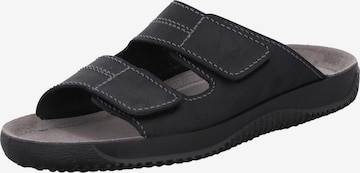 ROHDE Pantolette 'Soltau' in Schwarz: Vorderseite