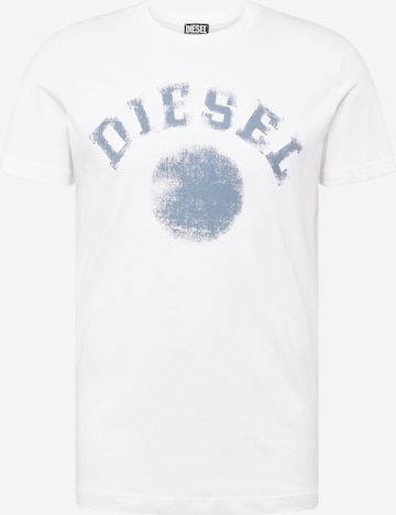 DIESEL T-shirt i vit: framsida