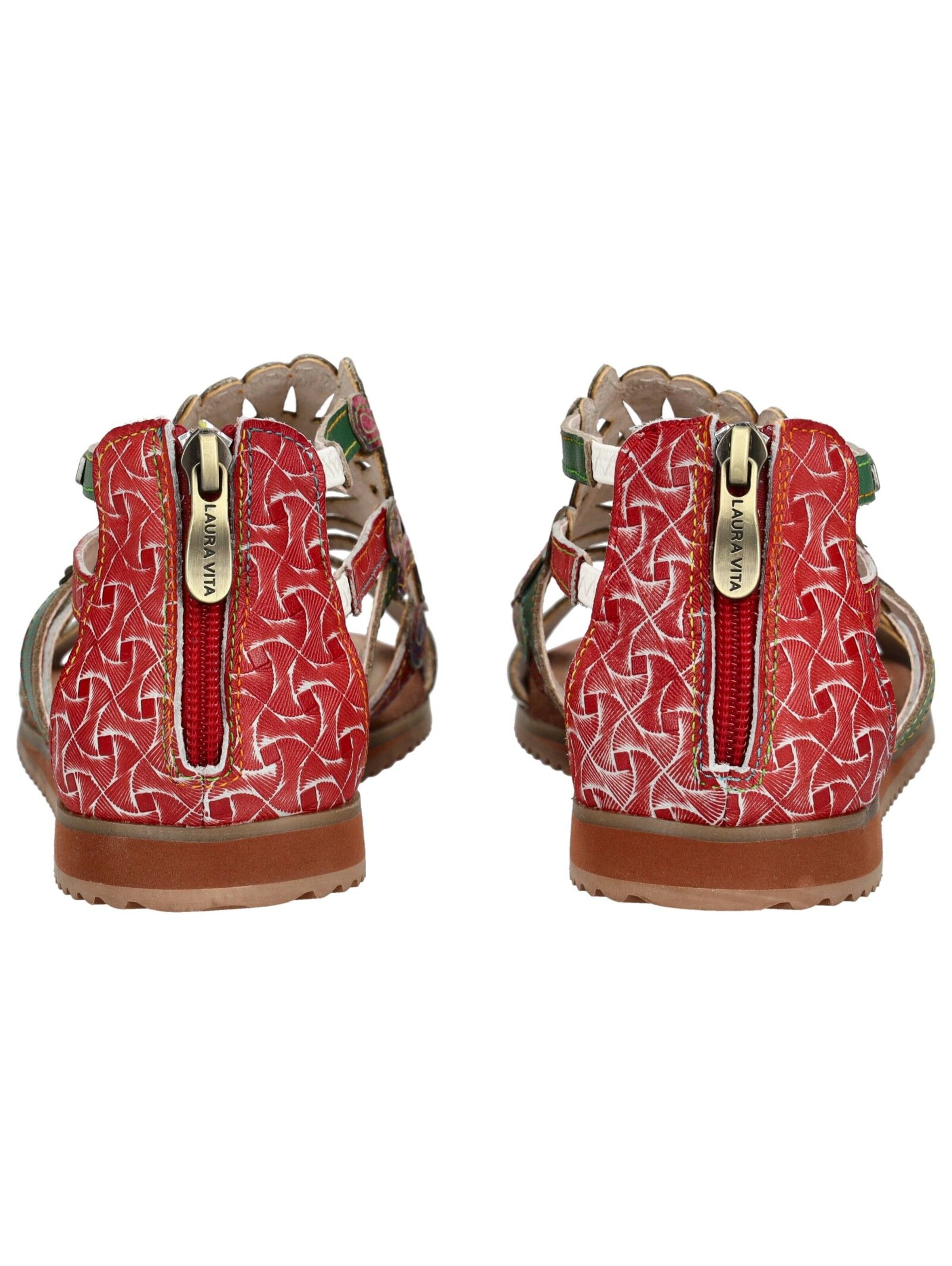 Sandales Laura Vita en rouge