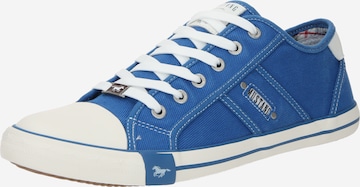 MUSTANG Sneakers laag in Blauw: voorkant