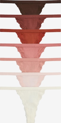 The Set String in Beige: Vorderseite