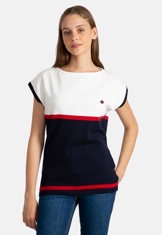 Sir Raymond Tailor T-Shirt 'Thaiss' in Blau: Vorderseite
