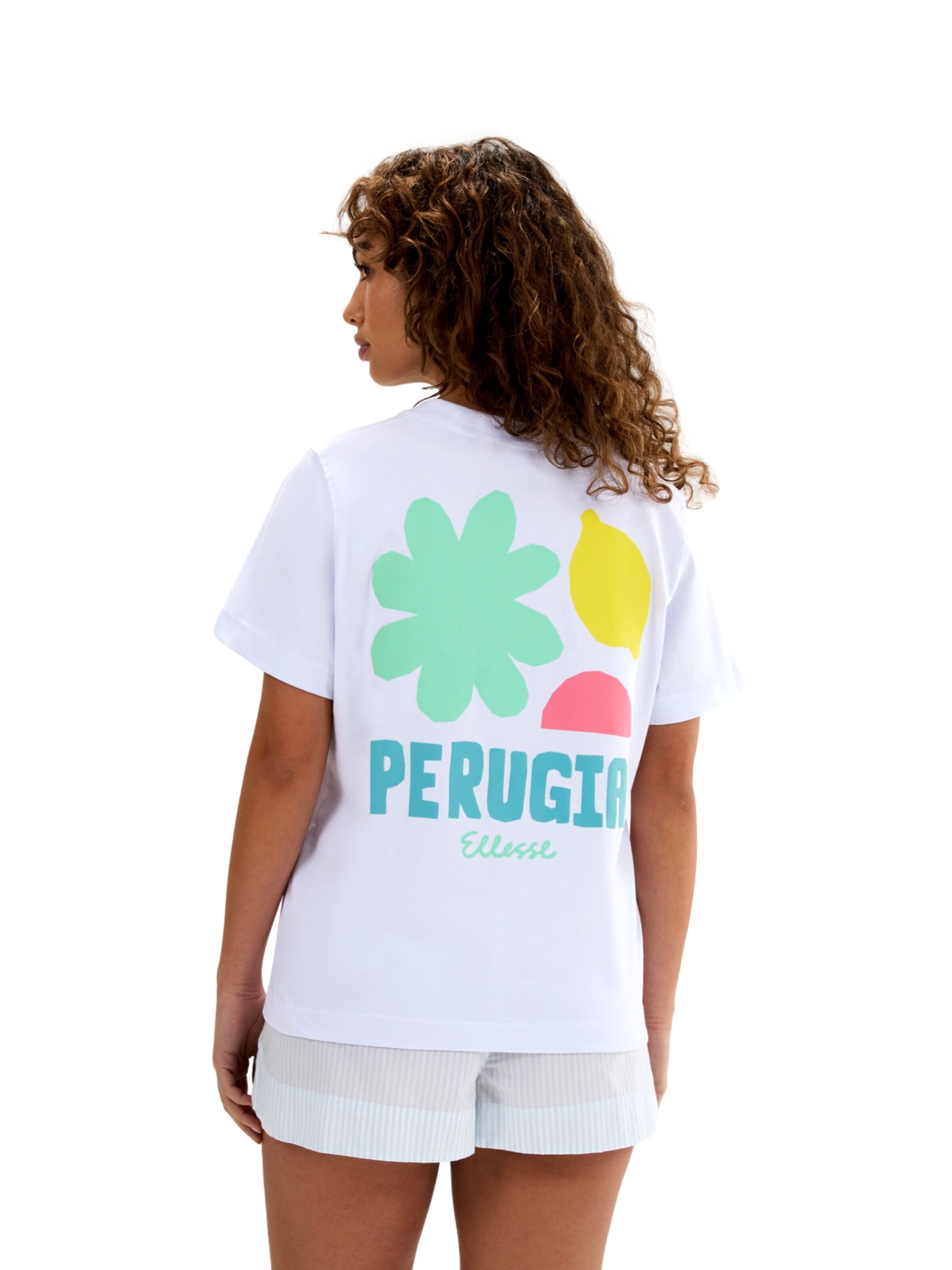 ELLESSE Shirt 'Fruttas' in Wit