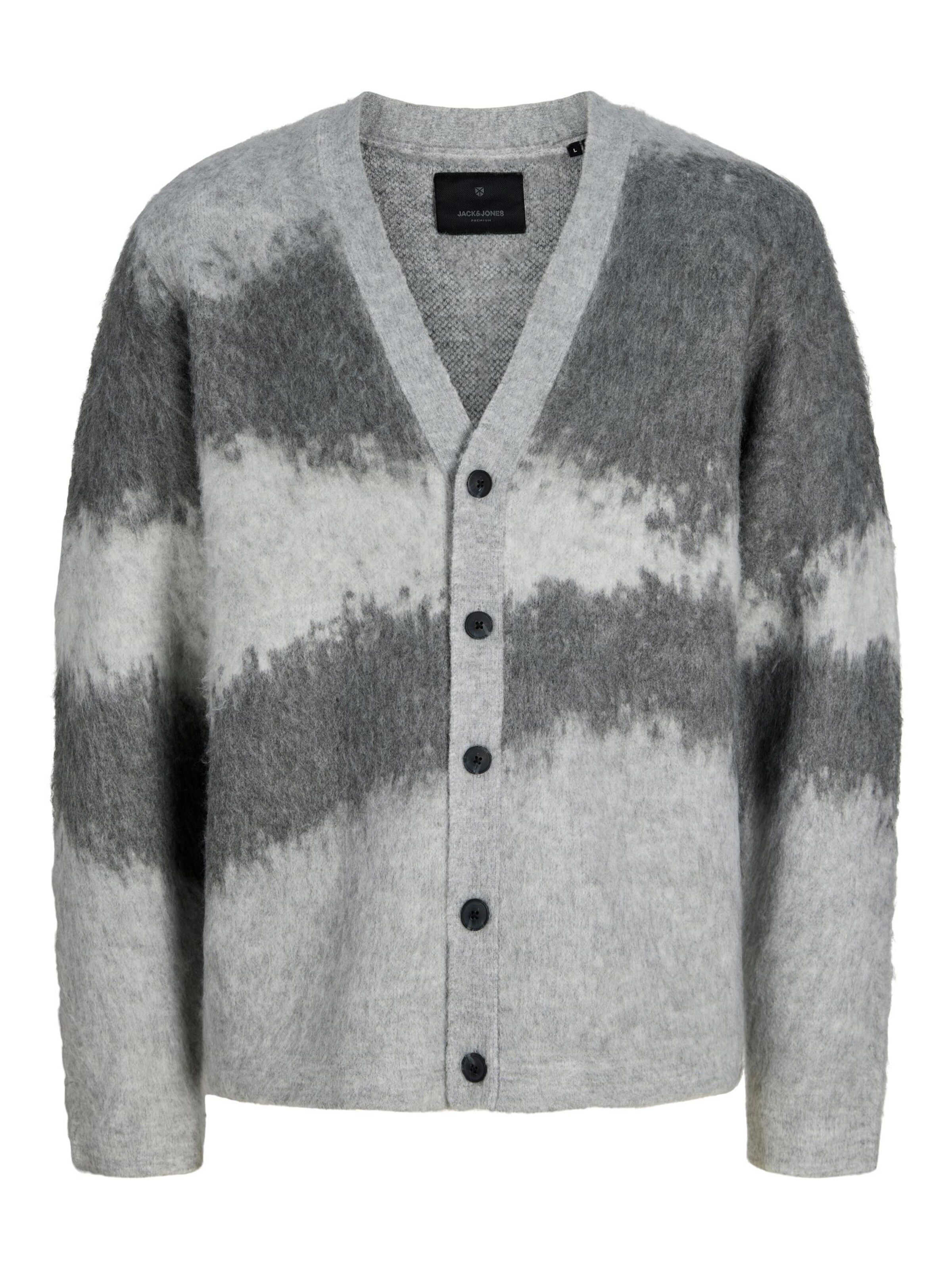 JACK & JONES - Cárdigan en gris: frente