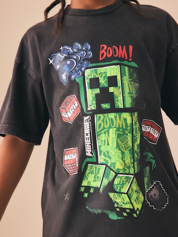 T-Shirt 'Minecraft' Next en gris