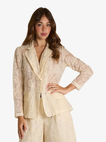 Blazer SOUVENIR en beige : devant
