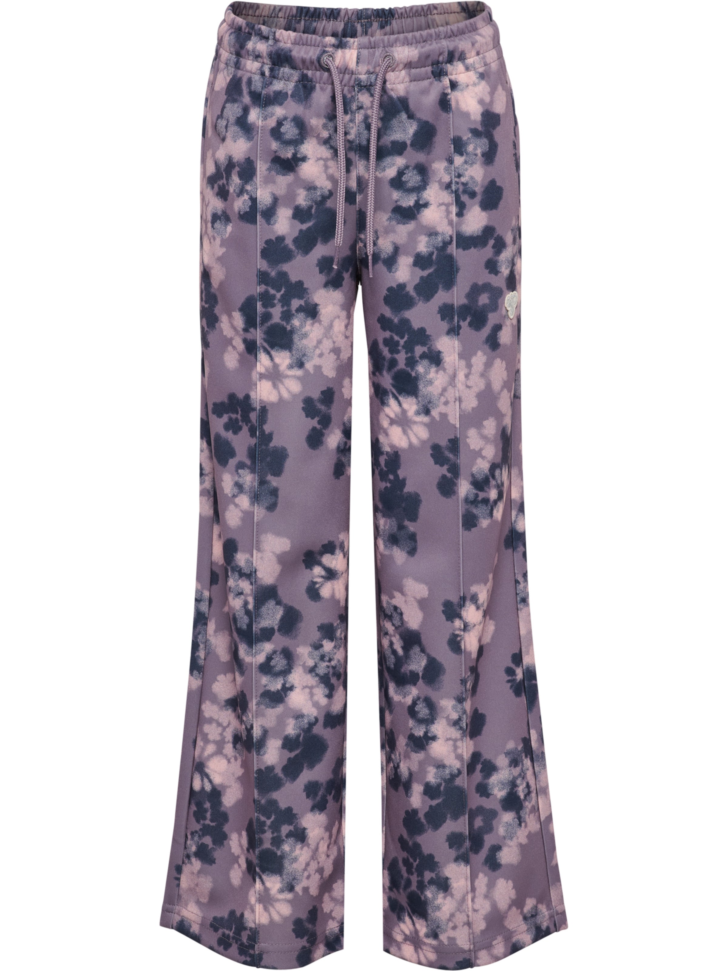 Hummel Loosefit Broek in Lila: voorkant