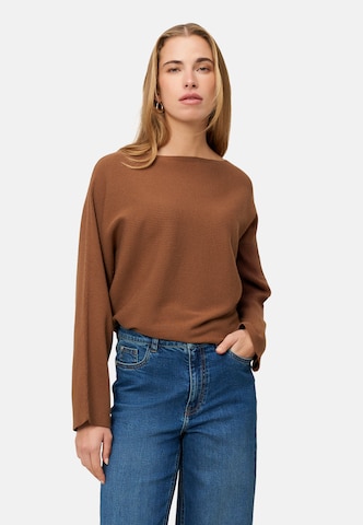 Pull-over zero en marron : devant