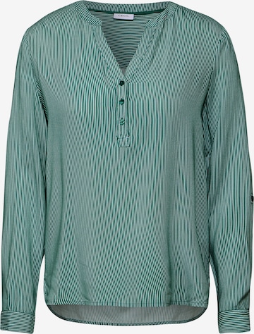 CECIL Blouse in Green: front